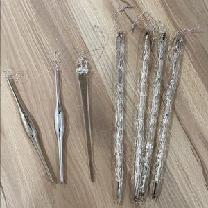 7 Glass & Metal Holiday Ornaments